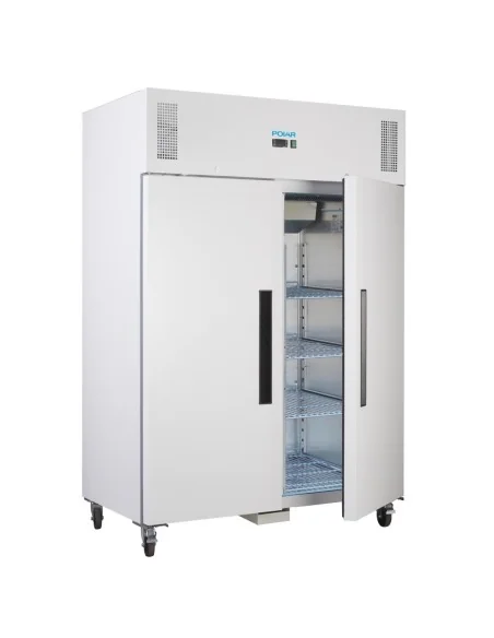 Armoire réfrigérée positive GN double porte blanche Polar Série G 1200L