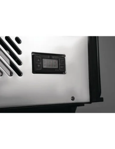 Vitrine réfrigérée de comptoir noire Polar Série G 160L