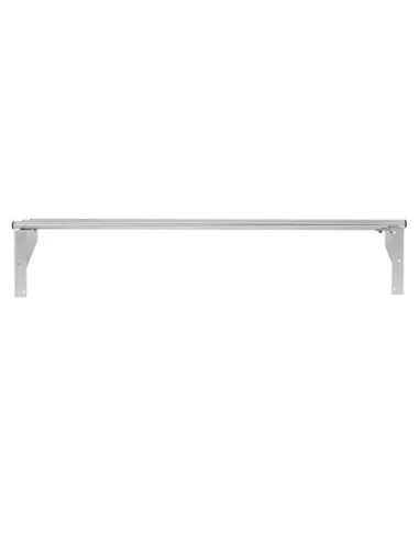 Etagère murale tubulaire Vogue acier inoxydable 1200mm