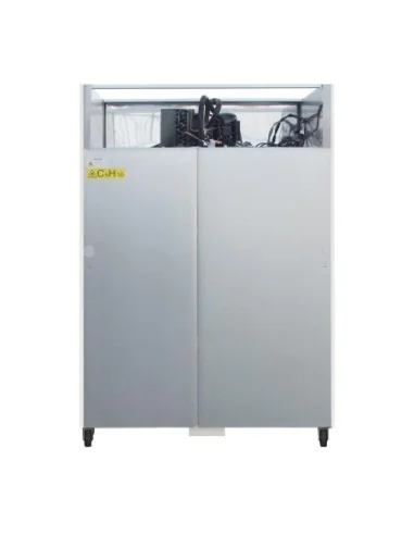 Armoire réfrigérée négative GN double porte Polar blanche Série G 1200L