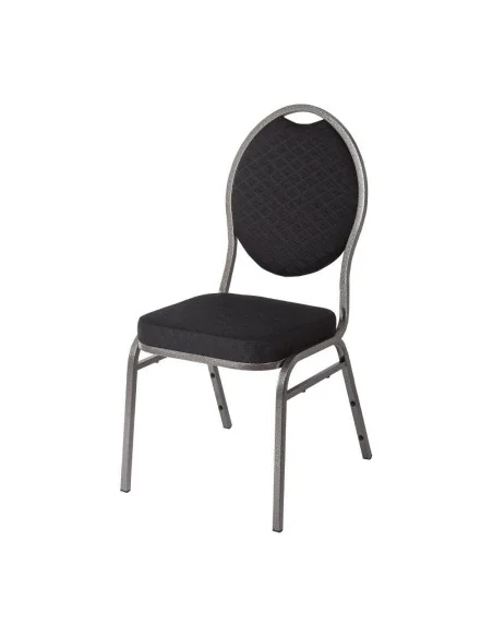 Chaises de banquet dossier ovale Bolero (Lot de 4)