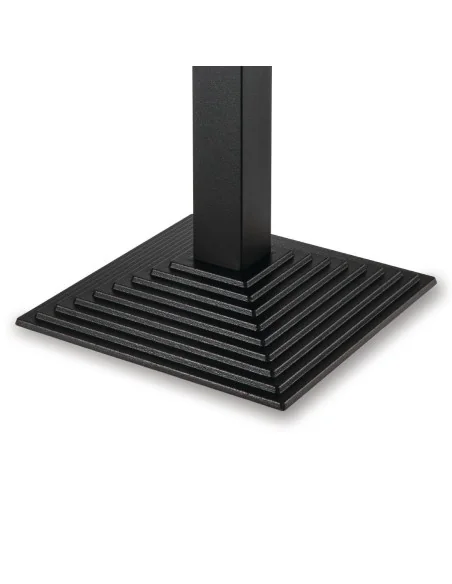 Pied de table carré effet escalier en fonte Bolero