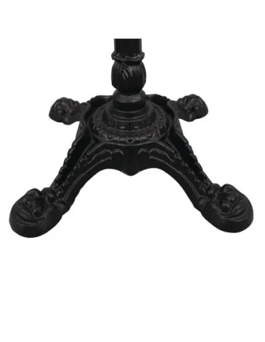 Pied de table décoré en fonte Bolero