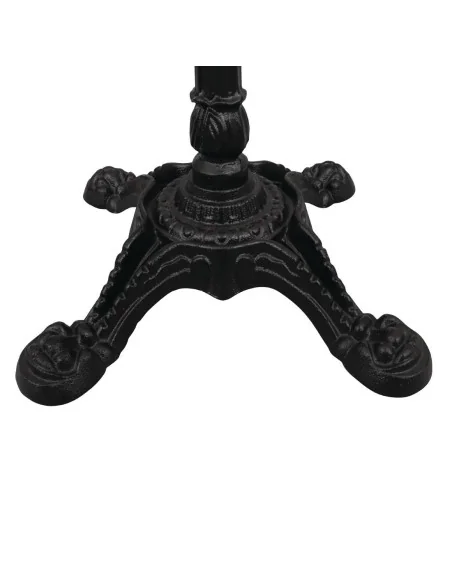 Pied de table décoré en fonte Bolero