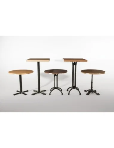 Pied de table décoré en fonte Bolero