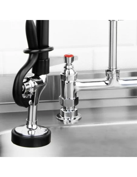 Douchette de pré-rinçage double arrivée d'eau Vogue