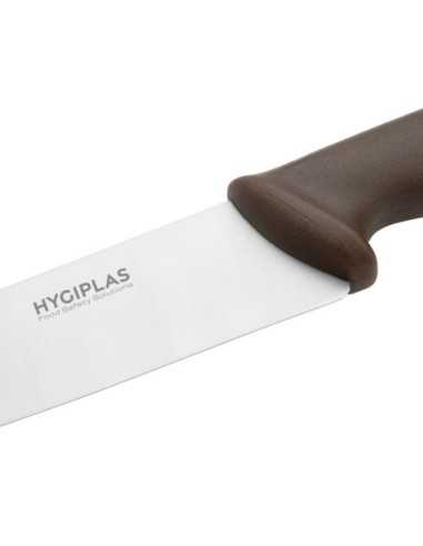 Couteau de cuisinier Hygiplas marron 215mm