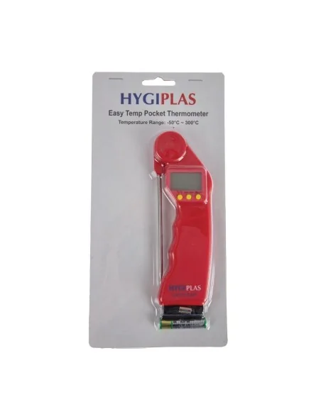 Thermomètre Hygiplas Easytemp rouge