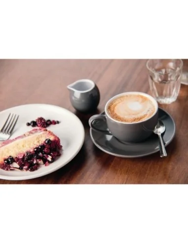 Assiette plate blanche Olympia Café 205mm (Lot de 12)