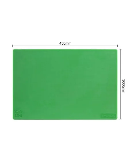 Ensemble de 7 planches à découper antibactériennes basse densité Hygiplas 10mm