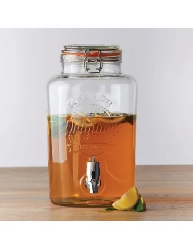 Distributeur de boissons couvercle à clip Kilner 5 litres