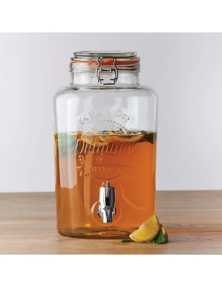 Distributeur de boissons couvercle à clip Kilner 5 litres