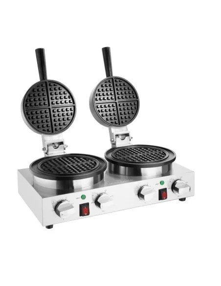 Gaufrier belge rond double Buffalo