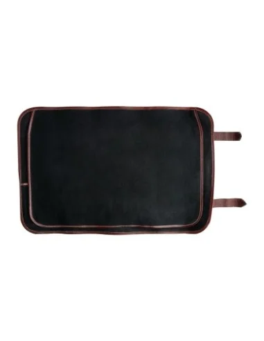 Trousse à couteaux en toile Boldric noire 9 emplacements
