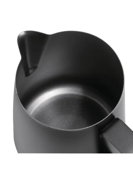 Pichet à lait antiadhésif noir Olympia 900 ml