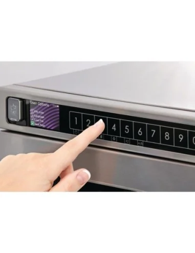 Micro-ondes programmable robuste Menumaster 17 litres 1400W DEC14E2