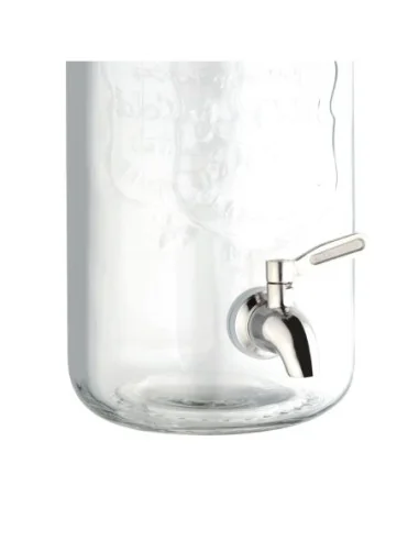 Distributeur de boissons rétro à fermeture métallique Olympia