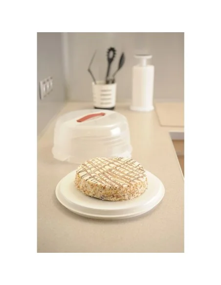 Boîte à gâteau ronde blanche Curver 350mm