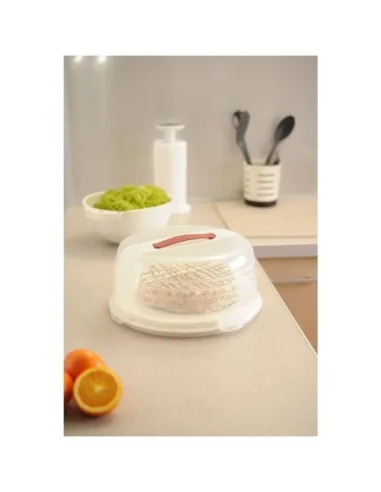 Boîte à gâteau ronde blanche Curver 350mm