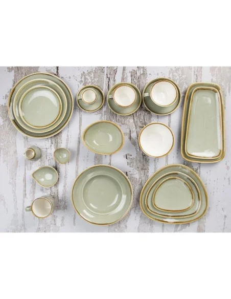 Plat couleur mousse Kiln Olympia 335mm