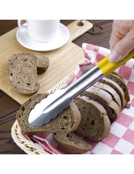 Pince de service à code couleur Hygiplas 300mm jaune