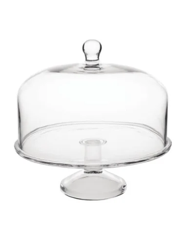 Cloche à gâteau en verre Olympia 