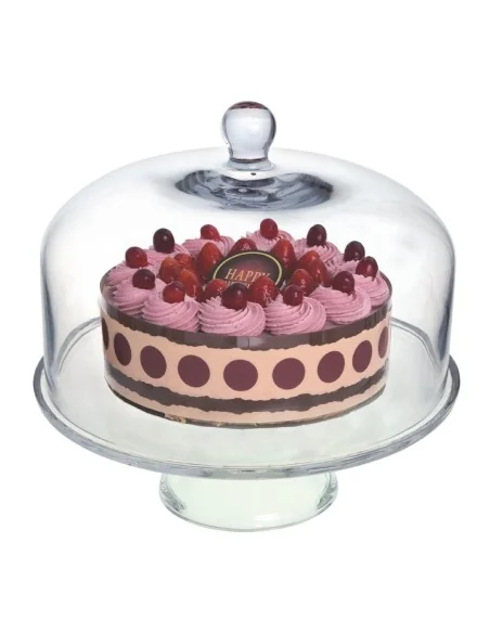 Cloche à gâteau en verre Olympia 