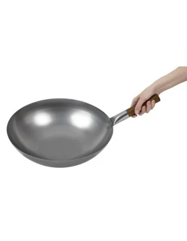 Wok fond hémisphérique Londonwok 38 cm (Ø)