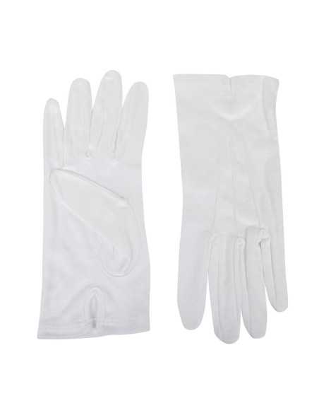 Gants de service pour homme blancs L/XL