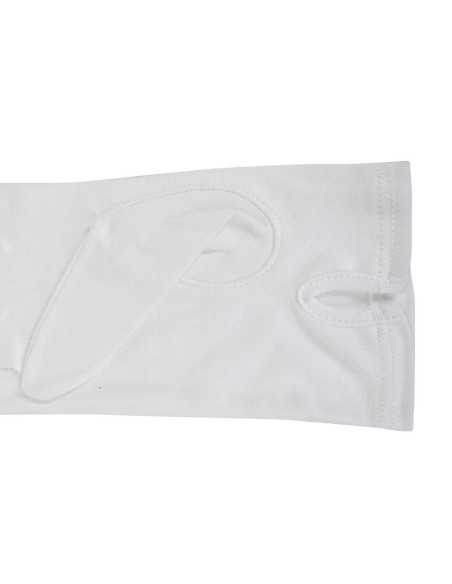 Gants de service pour homme blancs L/XL