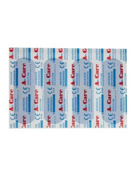 Pansements bleus standards (Lot de 100)