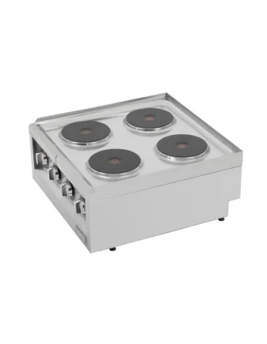 Table de cuisson électrique 4 feux Buffalo Série 600 