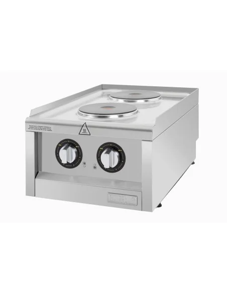 Table de cuisson électrique 2 feux Buffalo Série 600 