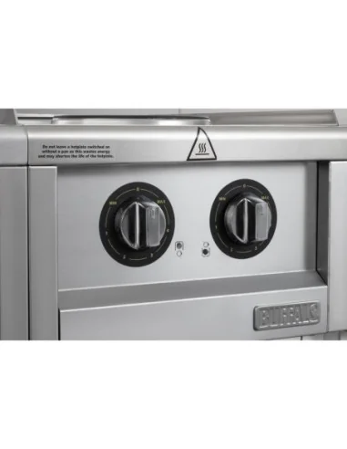 Table de cuisson électrique 2 feux Buffalo Série 600 