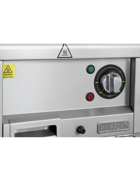 Plancha électrique Buffalo Série 600 largeur 400 mm