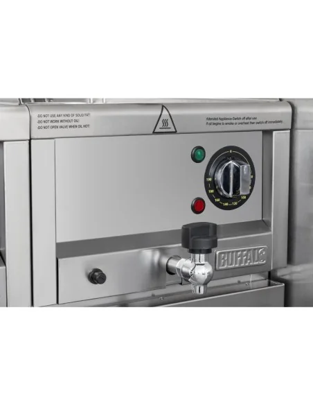 Friteuse électrique simple Buffalo Série 600 8L