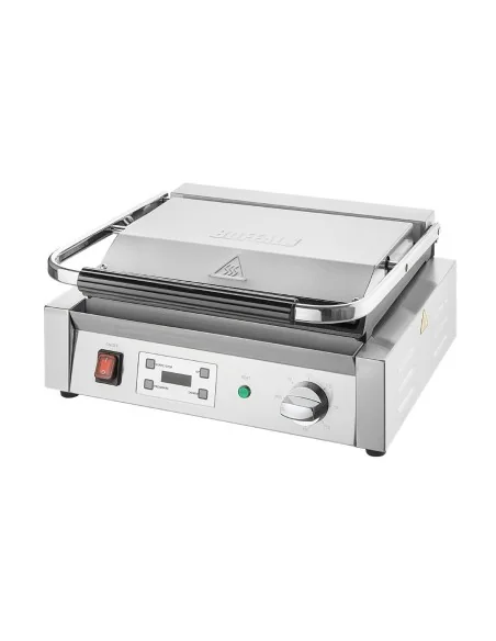 Gril de contact extra large Buffalo plaques rainurée/lisse