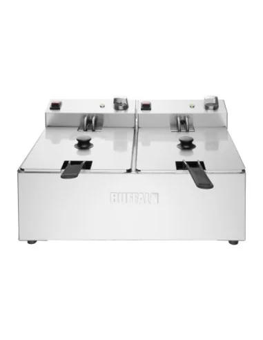 Friteuse double Buffalo - 2x5L 2x2,8kW