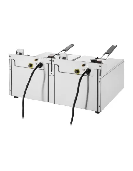 Friteuse double Buffalo - 2x5L 2x2,8kW