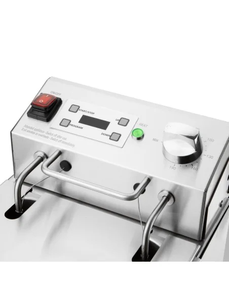 Friteuse électrique simple avec minuterie Buffalo 8L