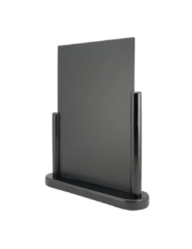 Grand chevalet de table Securit Elegant bois laqué noir