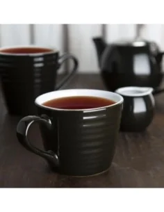 Mugs Aroma Olympia Café noirs 230ml (lot de 6) 2