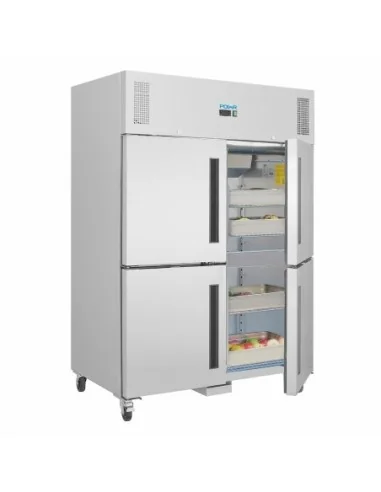 Armoire réfrigérée positive double 2 portillons GN 2/1 Polar Série G