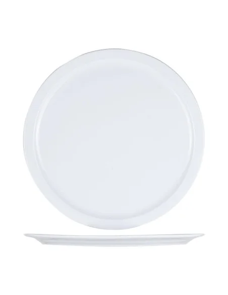 Assiette à pizza blanche Cosy & Trendy 33cm