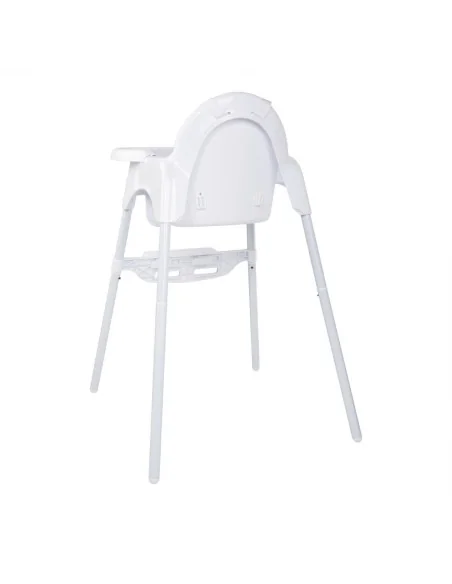 Chaise haute bébé Bolero blanc brillant
