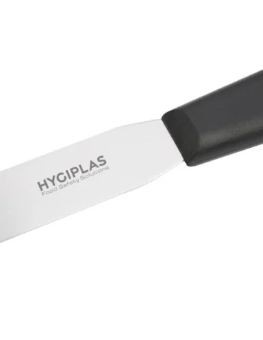 Couteau spatule à lame droite Hygiplas noir 255mm