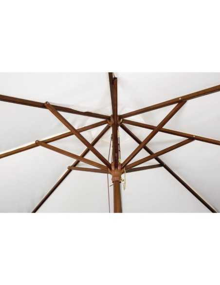 Parasol rond Bolero écru 2,5m