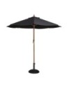 Parasol rond Bolero noir 3m