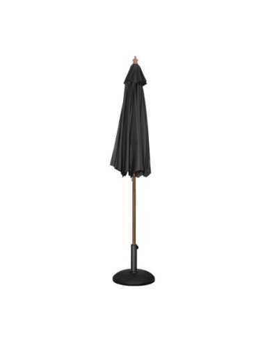 Parasol rond Bolero noir 3m