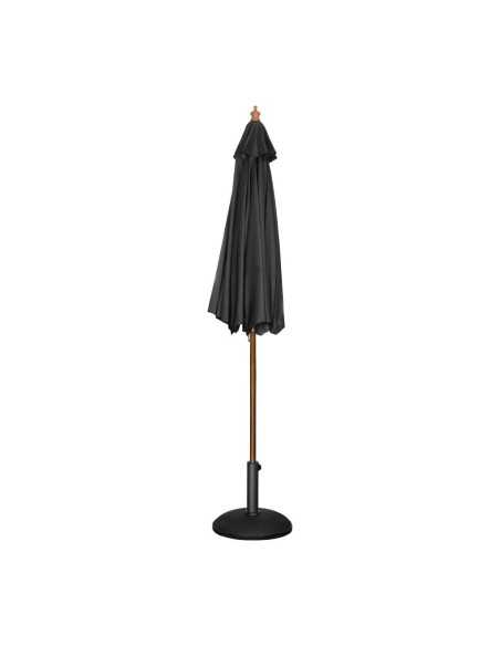Parasol rond Bolero noir 3m